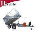 remorque de bascule ATV hydraulique bon marché galvanisée plongée chaude